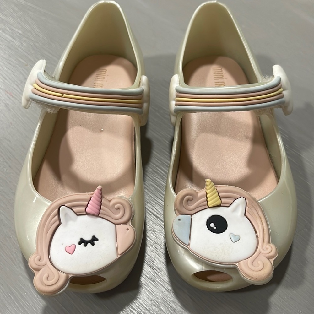 Mini Melissa shoes toddler size 7
